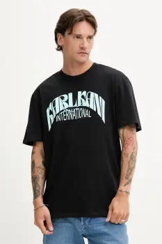 Karl Kani tricou din bumbac culoarea negru, cu imprimeu, PD00005358 imagine