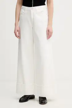 Karl Lagerfeld blugi wide leg pentru femei imagine