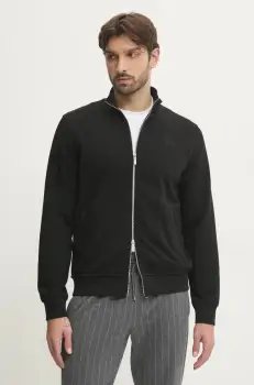 Karl Lagerfeld bluza barbati, culoarea negru, neted, 500900.705750 imagine