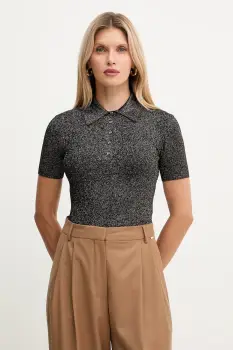 Karl Lagerfeld bluza culoarea negru, A4W18053 imagine