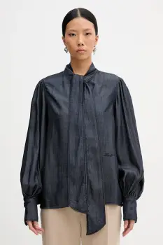 Karl Lagerfeld bluza din denim FLUID DENIM imagine