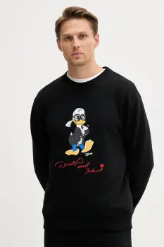 Karl Lagerfeld bluza DISNEY culoarea negru, cu imprimeu, 553930.705098 imagine