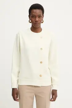 Karl Lagerfeld bluza KARL DAILY culoarea bej, uni, B1W20015 imagine