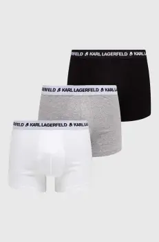 Karl Lagerfeld boxeri 3-pack barbati, culoarea albastru marin imagine