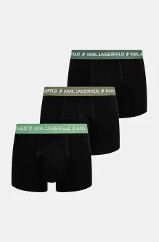 Karl Lagerfeld boxeri 3-pack barbati, culoarea negru, A1M47021 imagine