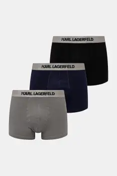 Karl Lagerfeld boxeri 3-pack culoarea alb, A1M47020 imagine