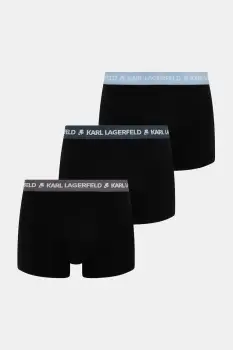 Karl Lagerfeld boxeri 3-pack culoarea negru, A1M47021 imagine
