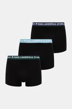 Karl Lagerfeld boxeri 3-pack culoarea negru, A1M47021 imagine