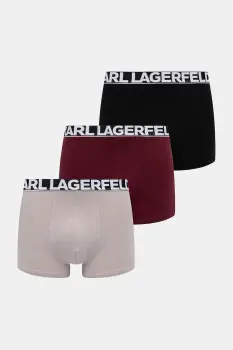 Karl Lagerfeld boxeri 3-pack culoarea negru, A3M47010 imagine