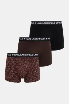 Karl Lagerfeld boxeri AUTOGRAPH 3-pack culoarea maro, B1M47011 imagine