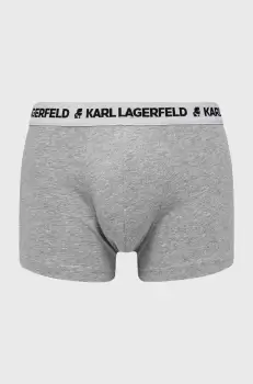 Karl Lagerfeld Boxeri barbati, culoarea gri imagine