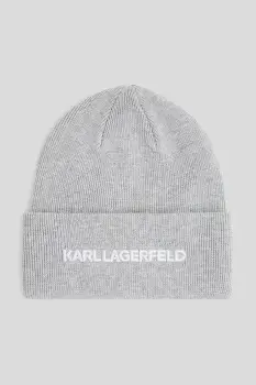 Karl Lagerfeld caciula culoarea gri, A3W33143 imagine