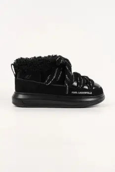 Karl Lagerfeld cizme de iarna KAPRI KOSI culoarea negru, KL44525 imagine