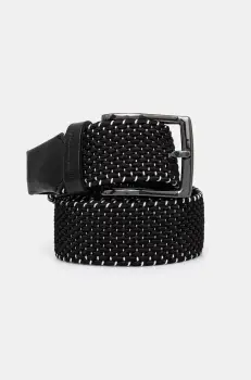 Karl Lagerfeld curea barbati, culoarea negru, 551105.805300 imagine