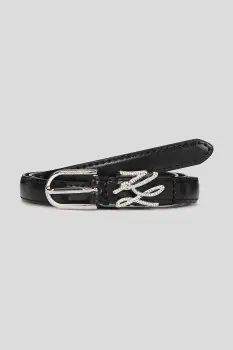 Karl Lagerfeld curea culoarea negru, A3W33038 imagine