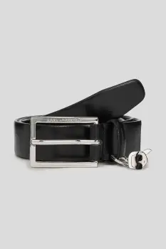 Karl Lagerfeld curea culoarea negru, A3W33069 imagine