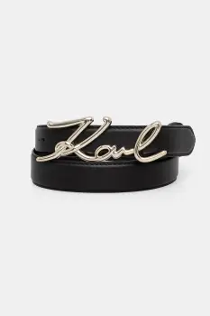 Karl Lagerfeld curea de dama din piele K/SIGNATURE imagine