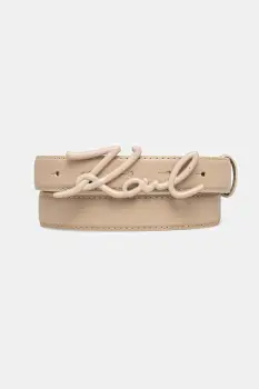 Karl Lagerfeld curea pentru femei din piele K/SIGNATURE imagine