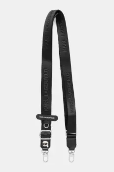 Karl Lagerfeld curea telefon culoarea negru, KLUCNKHPSPK imagine