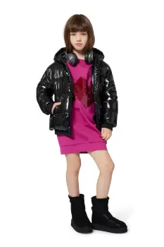 Karl Lagerfeld geaca copii culoarea negru, Z30599 imagine