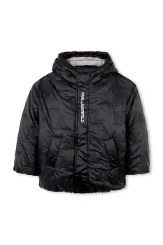 Karl Lagerfeld geaca copii culoarea negru, Z30947 imagine