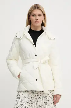 Karl Lagerfeld geaca culoarea alb, de tranzitie, A3W15046 imagine