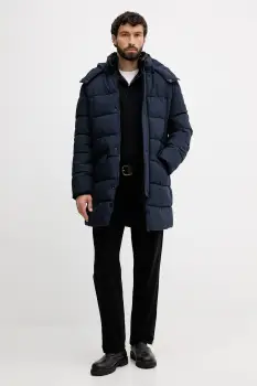 Karl Lagerfeld geaca culoarea bleumarin, de iarna, 554586.505035 imagine