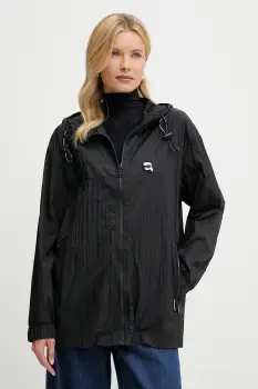 Karl Lagerfeld geaca culoarea negru, de tranzitie, A3W15027 imagine