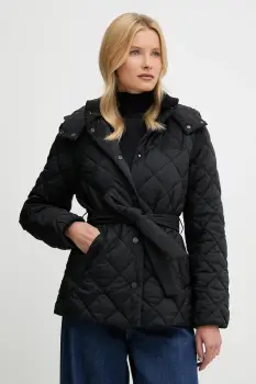 Karl Lagerfeld geaca culoarea negru, de tranzitie, A3W15046 imagine