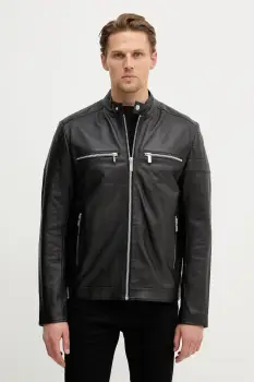 Karl Lagerfeld geaca de piele imagine