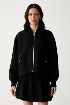 Karl Lagerfeld geaca de tranzitie pentru femei cu amestec de lana IKON imagine