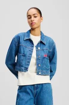 Karl Lagerfeld geaca jeans de tranzitie, A2W14041 imagine