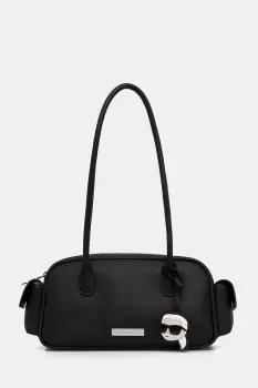 Karl Lagerfeld geanta baguette pentru femei cu imitatie de piele IKON imagine