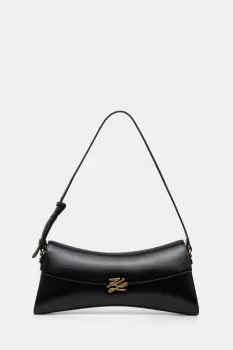 Karl Lagerfeld geanta baguette pentru femei din piele K/AUTOGRAPH imagine