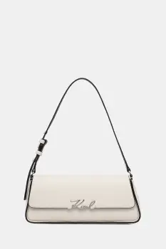 Karl Lagerfeld geanta baguette pentru femei din piele K/SIGNATURE imagine