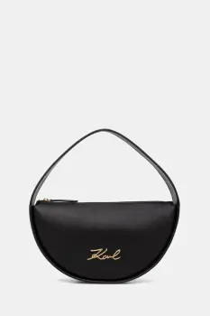 Karl Lagerfeld geanta croissant pentru femei din piele K/SIGNATURE imagine
