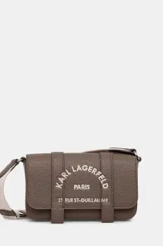 Karl Lagerfeld geanta crossbody pentru femei cu imitatie de piele K/RSG imagine