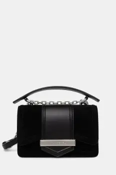 Karl Lagerfeld geanta crossbody pentru femei din piele intoarsa K/NOVA imagine