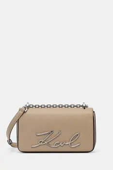 Karl Lagerfeld geanta crossbody pentru femei din piele K/SIGNATURE imagine