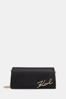 Karl Lagerfeld geanta crossbody pentru femei din piele K/SIGNATURE imagine