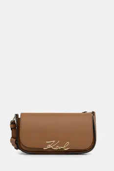 Karl Lagerfeld geanta crossbody pentru femei din piele K/SIGNATURE imagine