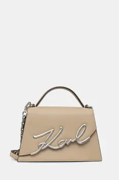 Karl Lagerfeld geanta crossbody pentru femei din piele K/SIGNATURE imagine
