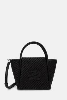 Karl Lagerfeld geanta crossbody pentru femei impletita K/AUTOGRAPH imagine