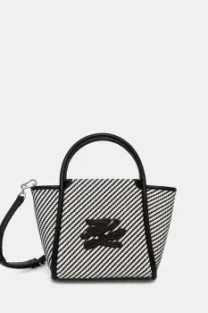 Karl Lagerfeld geanta crossbody pentru femei impletita K/AUTOGRAPH imagine