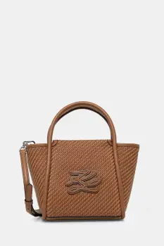 Karl Lagerfeld geanta crossbody pentru femei impletita K/AUTOGRAPH imagine