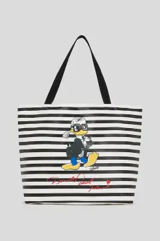 Karl Lagerfeld geanta cu doua fete KL X DISNEY culoarea negru, A3W50103 imagine