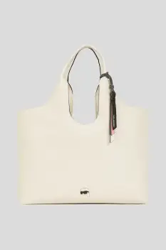Karl Lagerfeld geanta culoarea alb, A3W30096 imagine