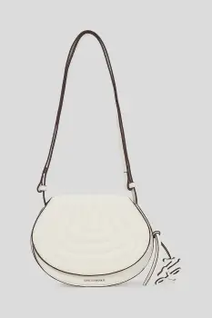 Karl Lagerfeld geanta culoarea alb, A3W30259 imagine