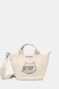 Karl Lagerfeld geanta culoarea bej, A2W50044 imagine