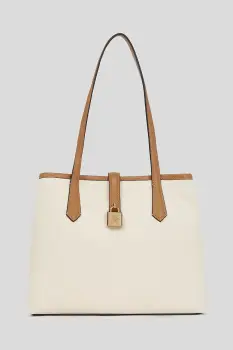 Karl Lagerfeld geanta culoarea bej, A3W30305 imagine